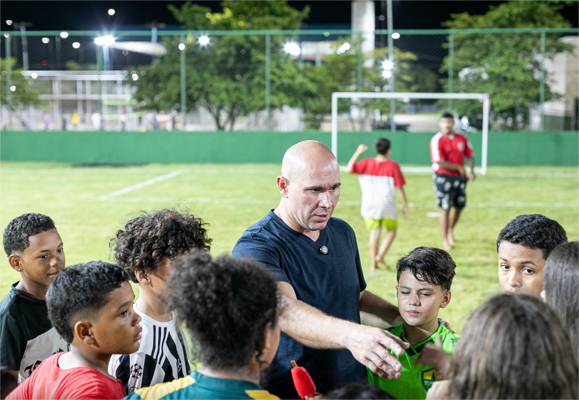 Prefeito lança projeto ‘Bom de Bola, Bom de Escola’ com oferta de 2,6 mil vagas gratuitas em Cuiabá