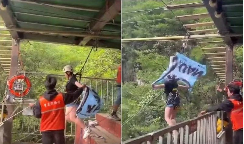 Outro caso: Jovem de 16 anos despenca de 168 metros após equipamento de tirolesa se romper; veja vídeo