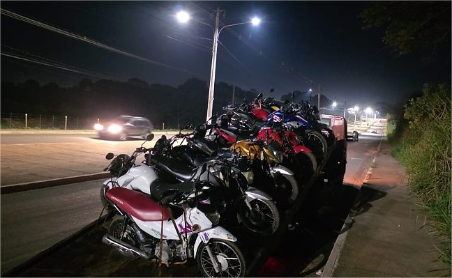 Guarda Municipal apreende 13 motos barulhentas em Operação em VG; veja vídeo
