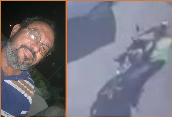 Câmera registra atropelamento que matou servidor da Sefaz; motorista fugiu sem prestar socorro