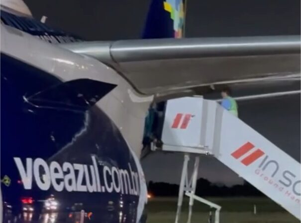 Avião tem falha após decolagem e faz pouso de emergência em VG; vídeos