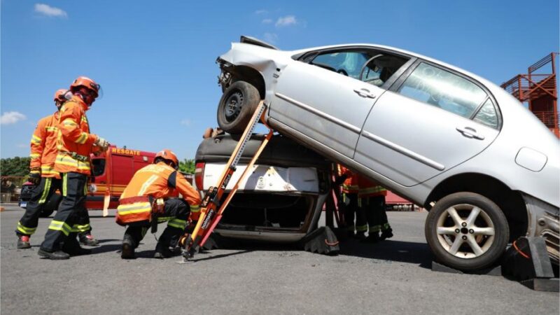 Equipes de 16 estados participam da Competição Nacional de Salvamento Veicular e Trauma em Cuiabá