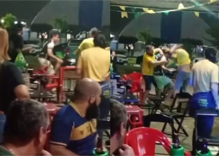 Vereador de MT se envolve em briga generalizada em bar; vídeos