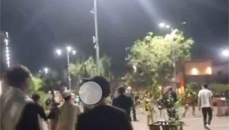 Vídeos flagram briga generalizada no Liceu Cuiabano com pancadaria e correria; veja