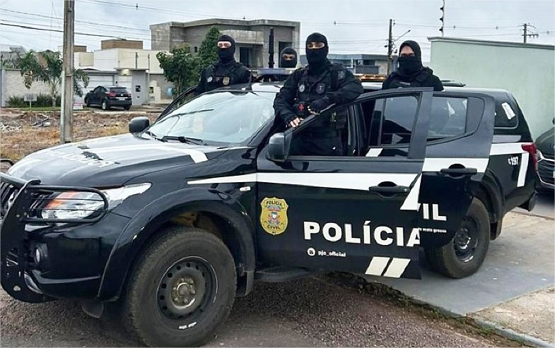 Operação envolvendo policiais de SP e MT prende faccionados por golpes pela internet