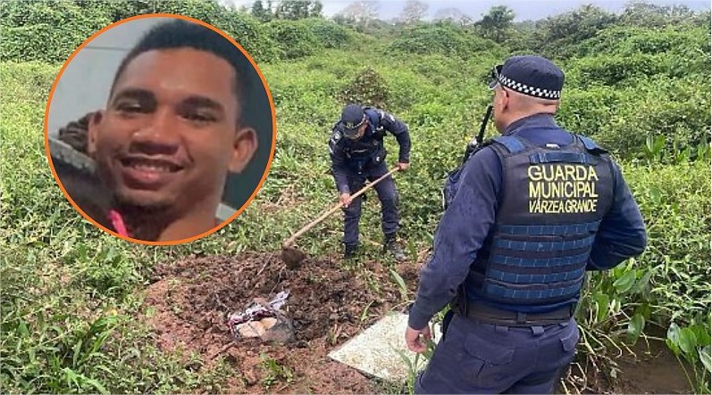 Corpo encontrado em cova rasa em Várzea Grande é de jovem de 29 anos