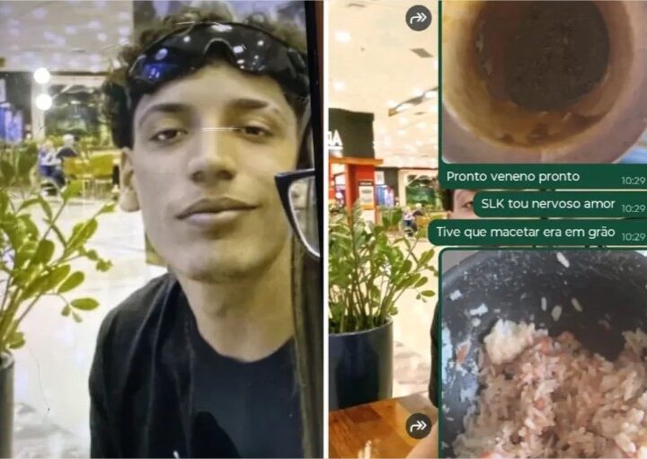 Jovem envenena a própria mãe a pedido da namorada; ‘se livra dessa put@’