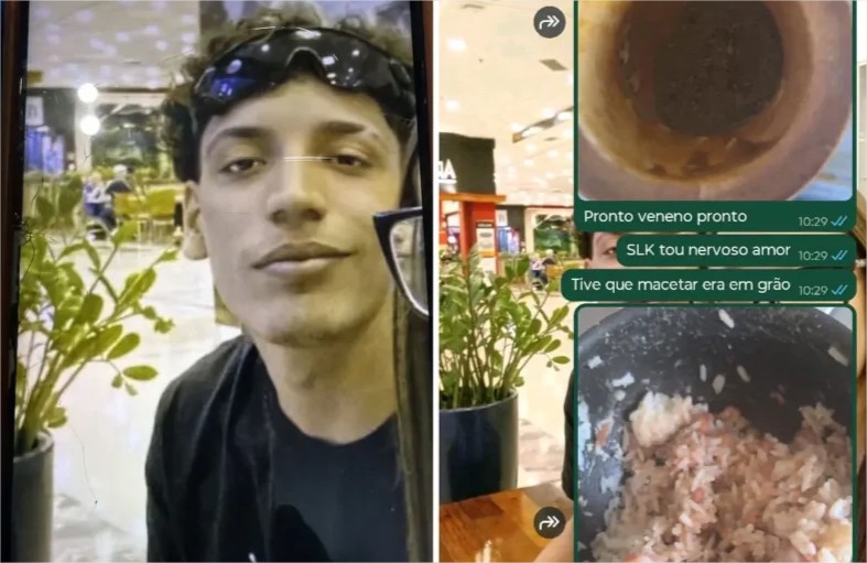 Jovem envenena a própria mãe a pedido da namorada; ‘se livra dessa put@’