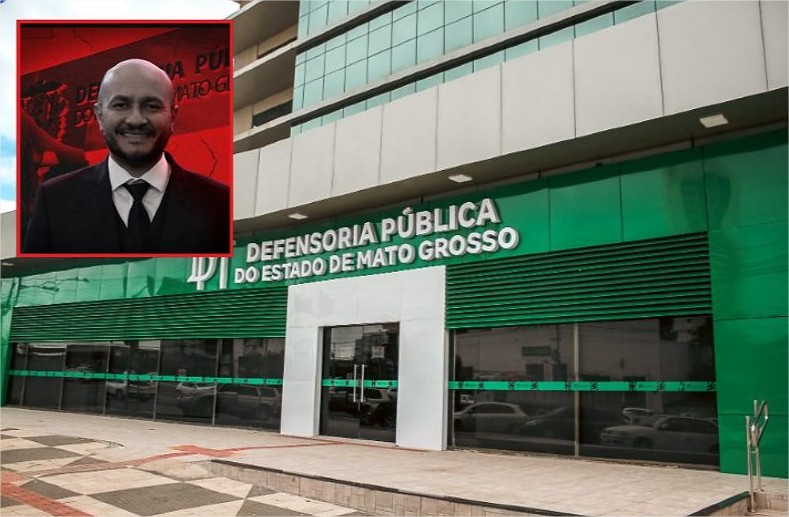 Ex-servidora denuncia defensor público de MT por tentar beijá-la à força após velório