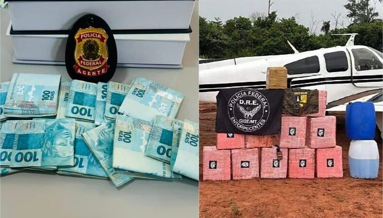 PF desmonta esquema que usava aviões para trazer cocaína da Bolívia para Mato Grosso