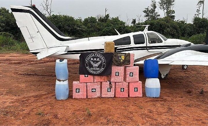PF desmonta esquema que usava aviões para trazer cocaína da Bolívia para Mato Grosso