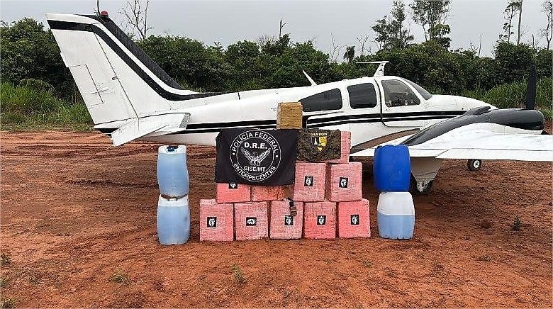 PF desmonta esquema que usava aviões para trazer cocaína da Bolívia para Mato Grosso