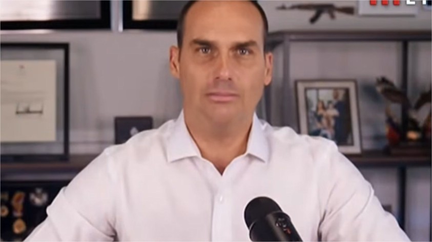 Eduardo Bolsonaro desafia STF após condenação: ‘Mandem cumprir a sentença nos Estados Unidos’