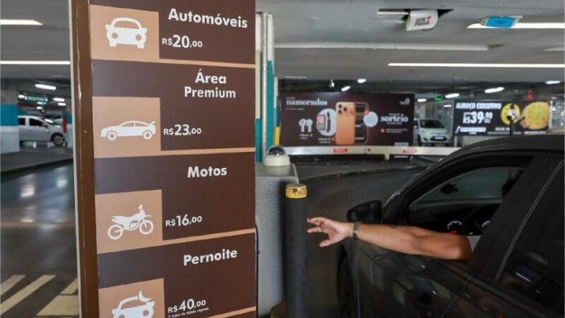 Shoppings de Cuiabá e VG entram na mira do Procon após aumento no preço de estacionamentos