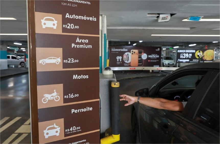 Shoppings de Cuiabá e VG entram na mira do Procon após aumento no preço de estacionamentos
