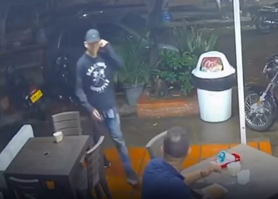 Bandido tenta assaltar lanchonete e é recebido a tiros por proprietário