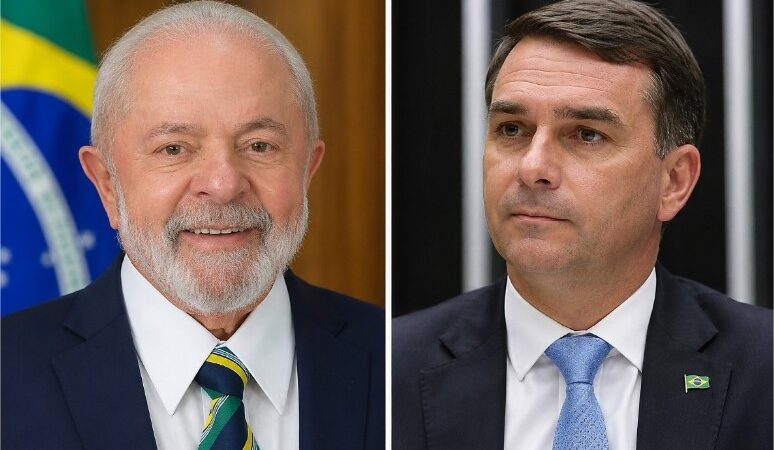 Lula e Flávio Bolsonaro participam de eventos em Mato Grosso no mesmo dia