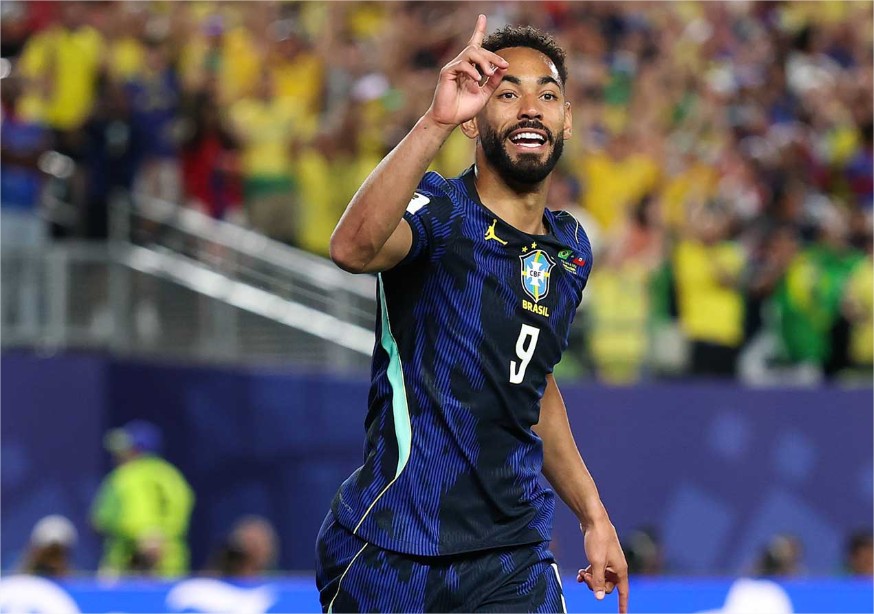 Brasil vence Haiti por 3 x 0 e assume liderança do Grupo C da Copa