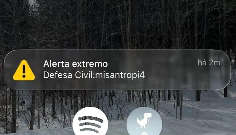 Falso alerta da Defesa Civil foi enviado a 30 milhões de pessoas em 8 estados