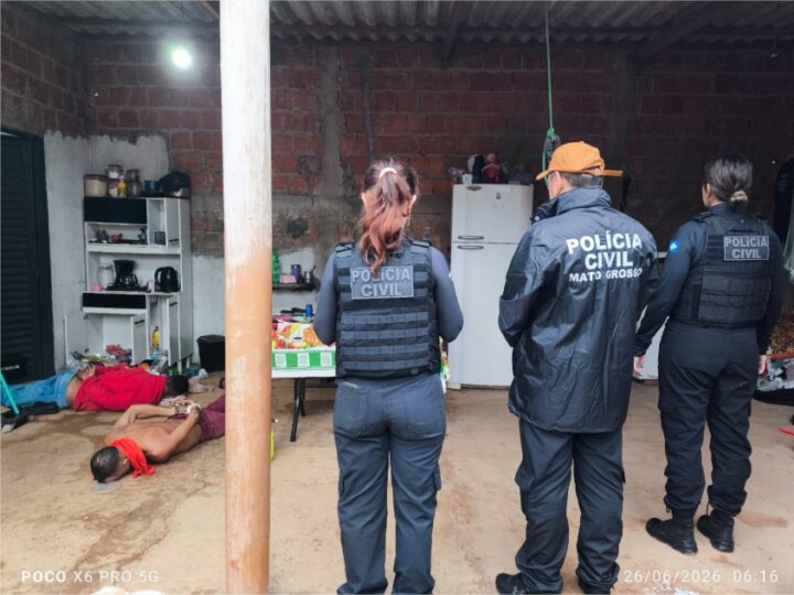 Célula de facção criminosa é alvo de operação em Rondonópolis; cinco suspeitos são presos