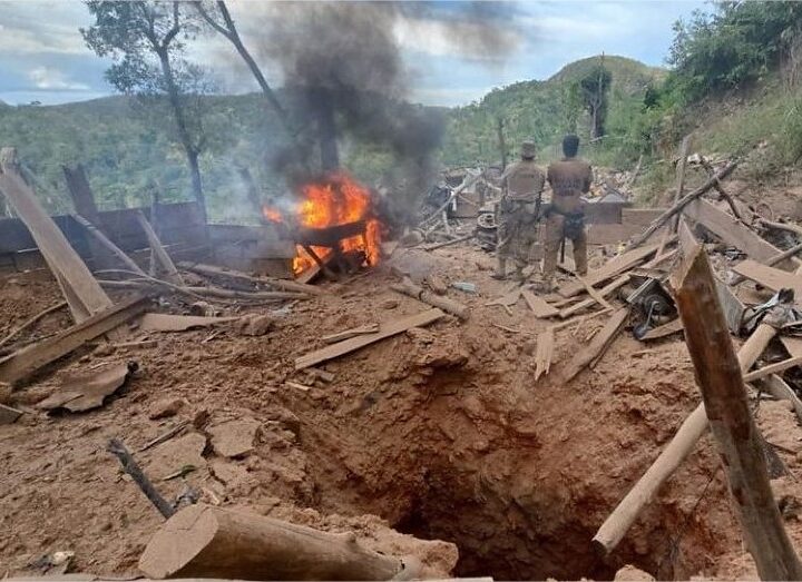 Operação da PF destrói 35 bunkers e 33 túneis de garimpo ilegal em terra indígena