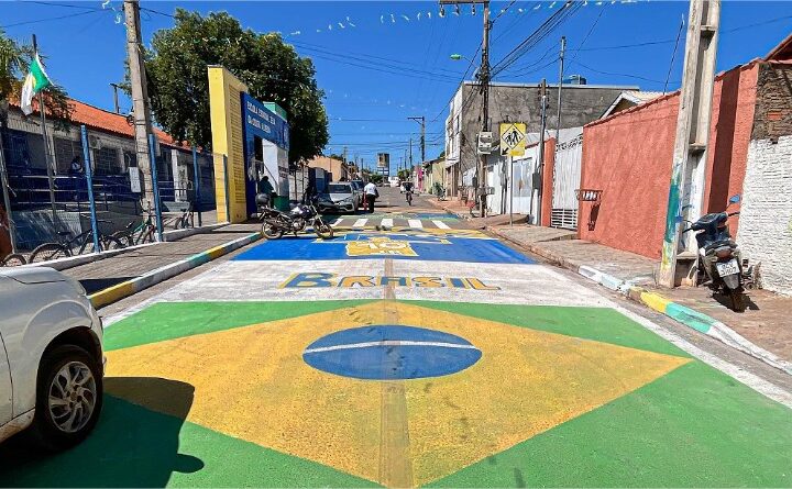 Prefeitura autoriza pinturas nas ruas para a Copa em Cuiabá