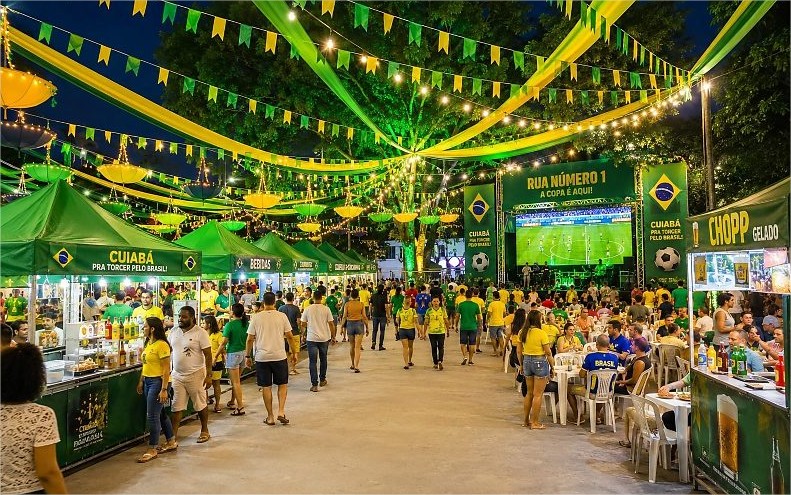 Praça do Chopão entra no clima da Copa com samba e diversão em evento gratuito