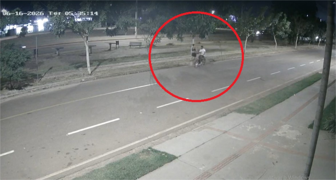 Câmera flagra assédio sexual na rua; polícia procura suspeito em MT
