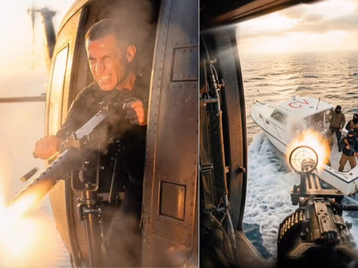 Em vídeo de IA, Flávio Bolsonaro e Coronel Assis abrem fogo contra barcos do CV e PCC
