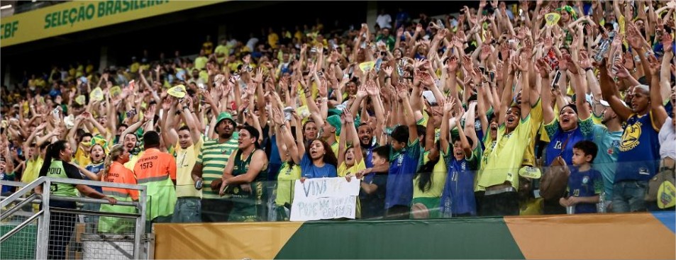 Parque Novo Mato Grosso terá transmissão do jogo do Brasil contra o Marrocos na Copa do Mundo 2026