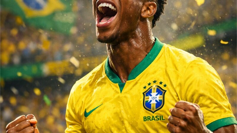 Vini Jr. marca golaço, mas Brasil só empata com Marrocos na estreia da Copa