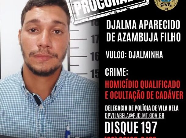 Fazendeiro acusado de matar adolescente e carbonizar corpo é procurado pela PJC