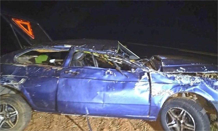 Marido bêbado capota Gol e esposa grávida de oito meses morre em MT
