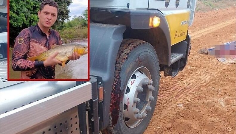 Trabalhador morre atropelado por caminhão-pipa durante obra de pavimentação asfáltica