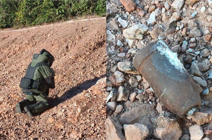 Artefato explosivo é encontrado em rua de Cáceres e desarmado pelo esquadrão antibombas
