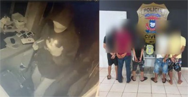 Quadrilha com quatro adolescentes invade concessionária e faz limpa em MT