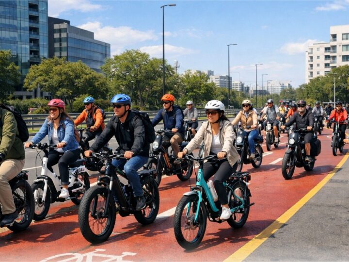Projeto foca em encher Cuiabá de bicicletas elétricas para modernizar trânsito