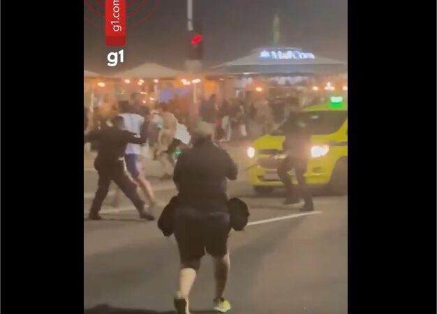Após decisão, torcedores brigam no Rio e PM atua para reprimir confusão; veja vídeo
