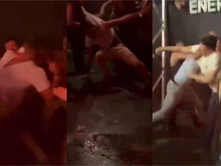 Vídeo mostra troca de socos entre jovens em show de sertanejo na Expoagro