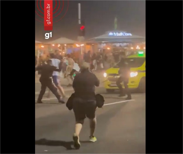 Após decisão, torcedores brigam no Rio e PM atua para reprimir confusão; veja vídeo