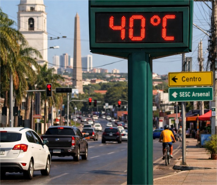 Prepare-se! El Niño trará calor de 40ºC e chuva intensa nos próximos dias