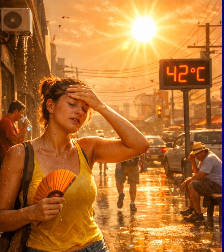 Calorão volta a Mato Grosso e temperaturas chegam aos 36°C nesta semana