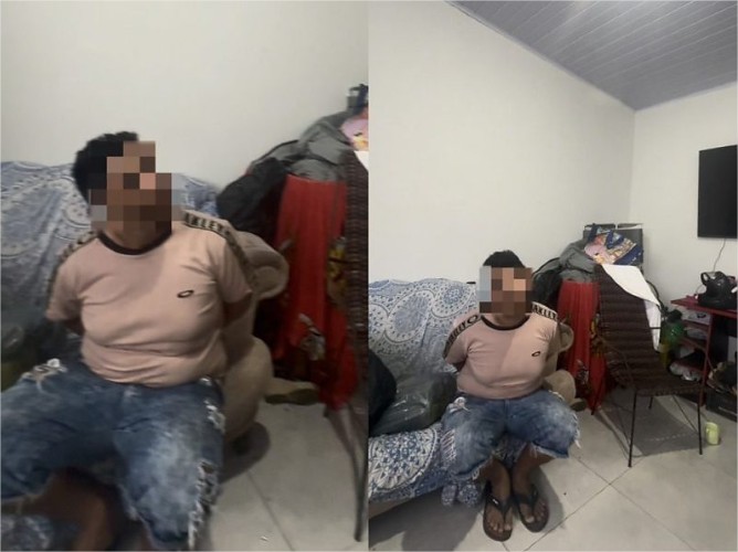 Veja vídeo: Homem invade casa da ex e ameaça se jogar do segundo andar