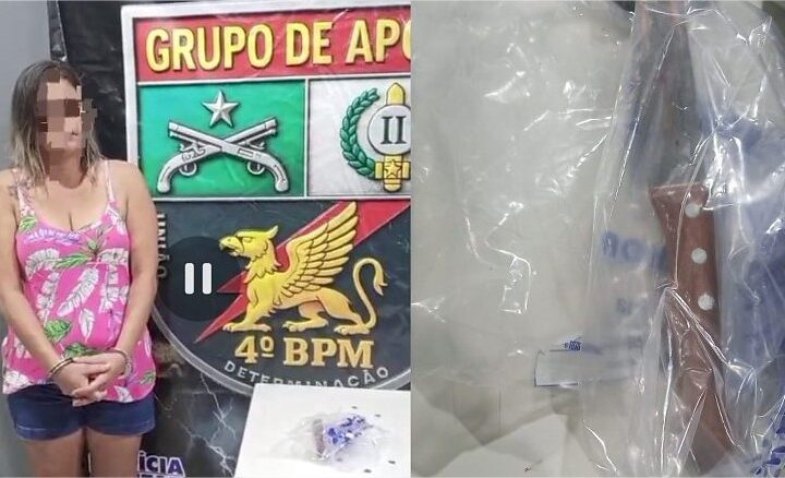 Mulher esfaqueia marido e ameaça: ‘Ainda vou matá-lo’ (vídeos)
