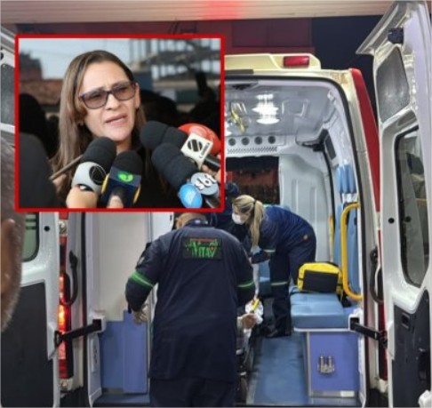 Delegada em VG sofre convulsões por enxaqueca e é internada com AVC