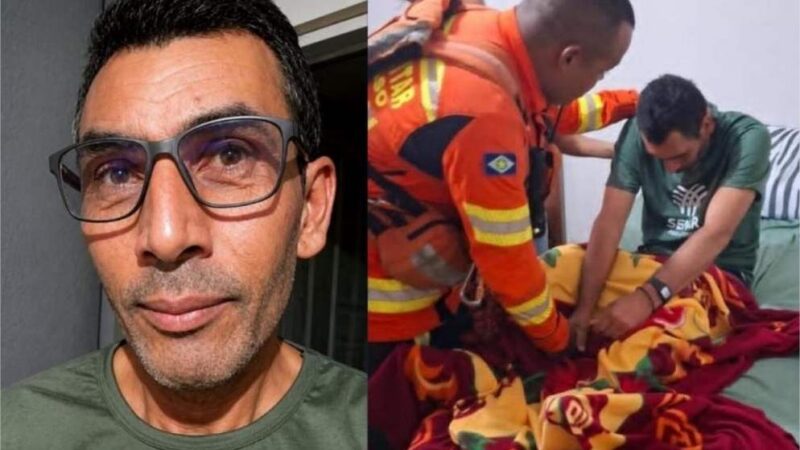 Homem é encontrado vivo após duas semanas desaparecido