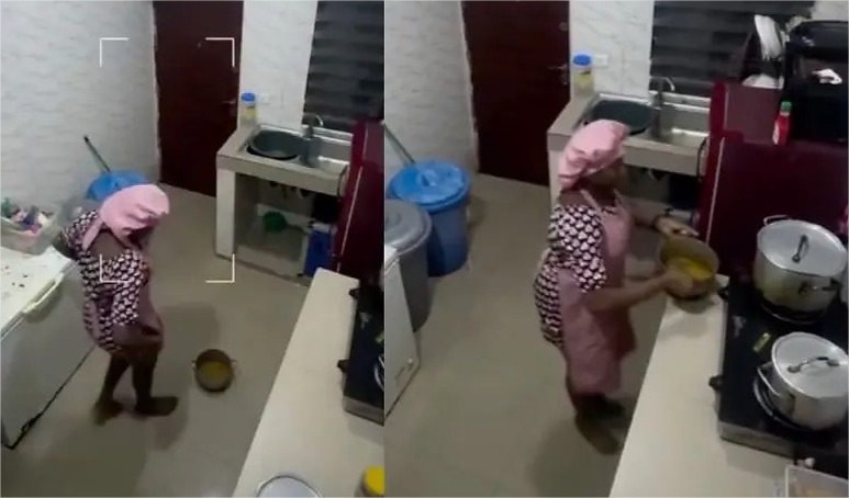 Empregada é flagrada urinando em panela ao preparar comida para patrões