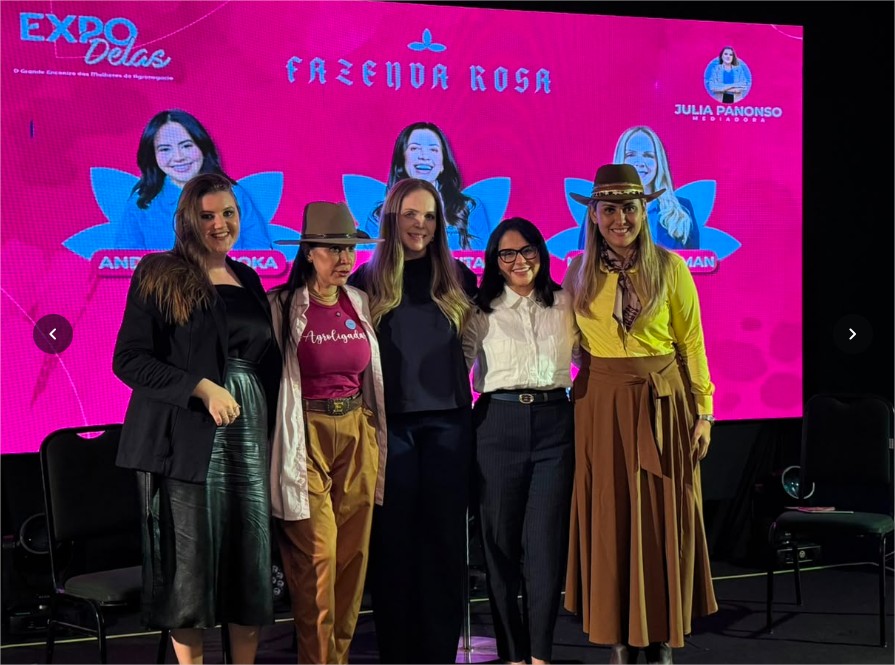 Fazenda Rosa reúne agro e agricultura familiar em defesa do fortalecimento das mulheres no campo