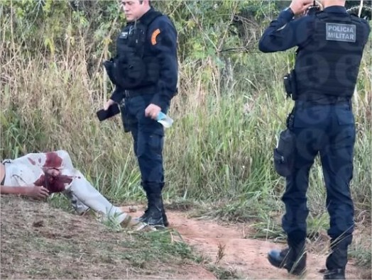 Polícia salva trabalhador torturado e troca tiros com criminosos em Lucas do Rio Verde