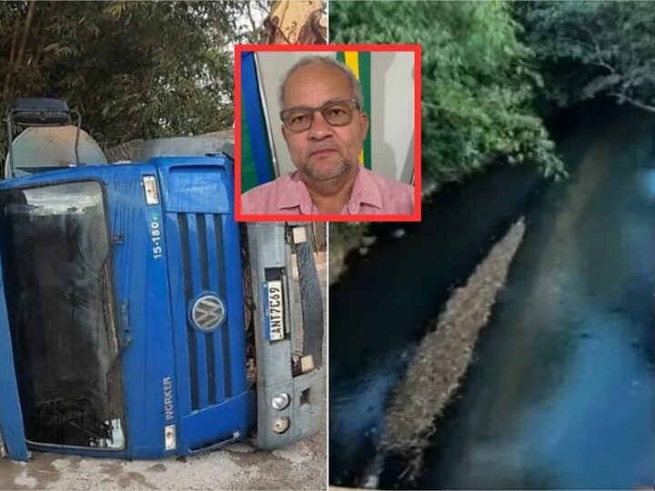 Prefeito de Colniza pede racionamento de água após caminhão tombar e derramar piche em rio